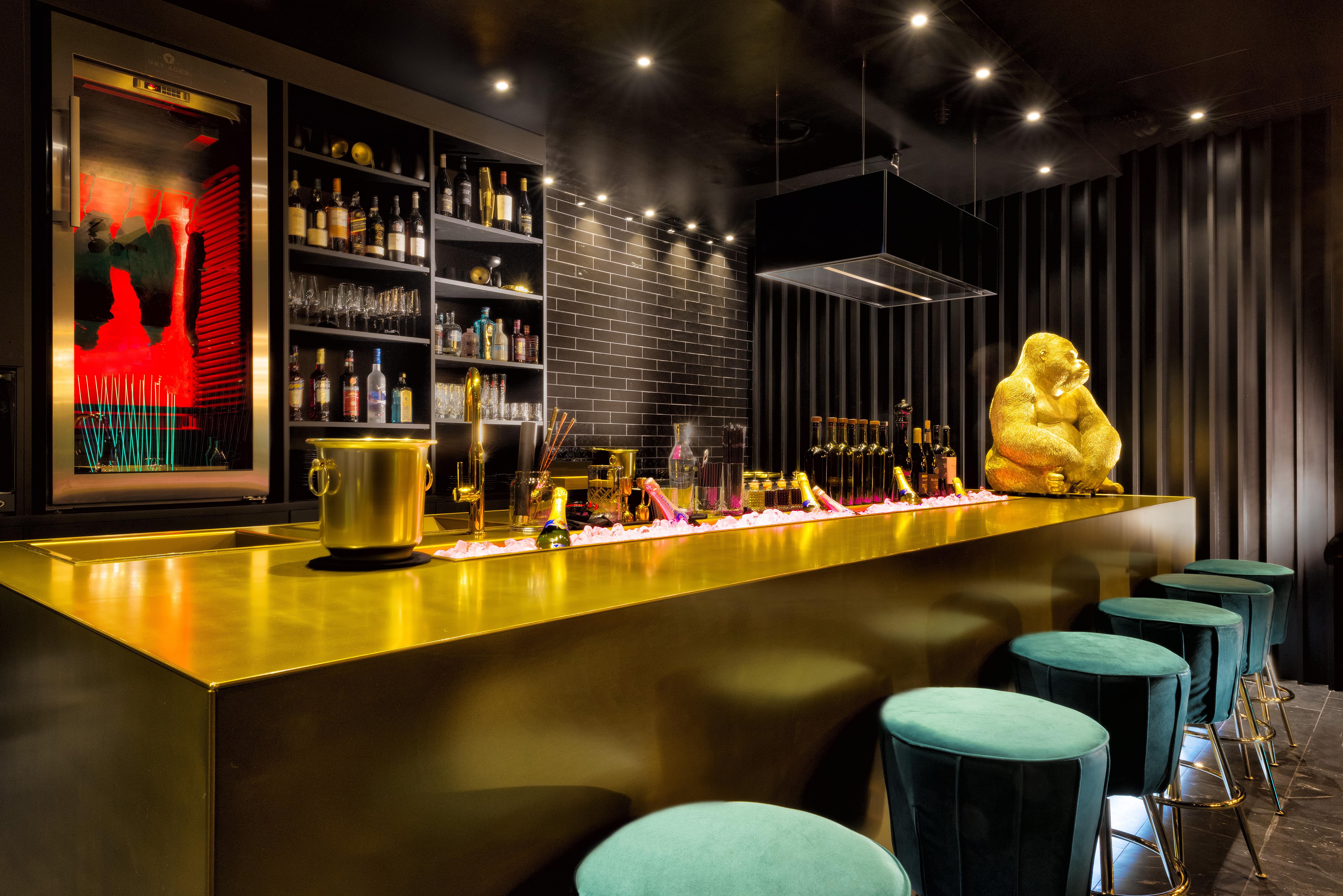 โรงแรมพาเลซ เบอร์ลิน ภายนอก รูปภาพ The bar at Buddha-Bar London